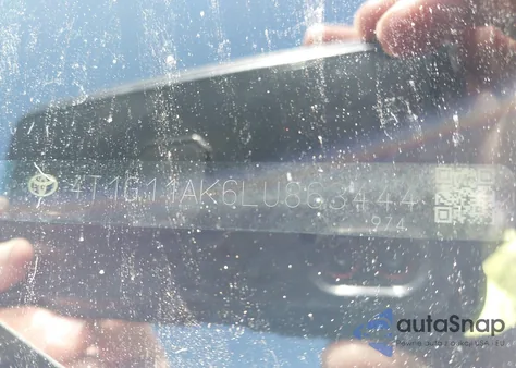 2020 Toyota Camry Se из США, поврежденный, VIN 4T1G11AK6LU863444